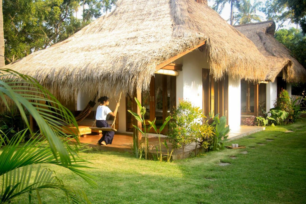 Nanas Homestay Bungalow Gili Air Dış mekan fotoğraf